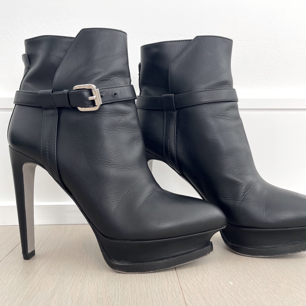 Hugo Boss Platform Stiletto Ankle Boots